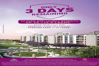 Avail pre-launch benefits up to Rs.19.5 lakhs at Birla Navya  Estates in Gurgaon