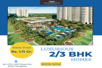 Luxurious 2 & 3 BHK homes Rs 1.11 Cr onwards at Ireo The Corridors in Gurgaon