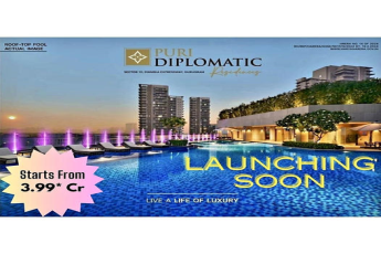 Puri Diplomatic Residences: A New Era of Opulence Launching in Sector 18, Dwarka Expressway, Gurugram