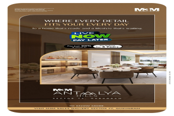 Move In with Just 20% at M3M Antalya Hills || Live Now, Pay Later at M3M Antalya Hills || Discover Flexible Payment at M3M Antalya Hills
