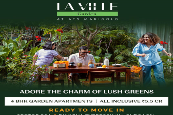 Experience Serenity at La Ville Garden at ATS Marigold: Luxurious 4 BHK in Gurgaon