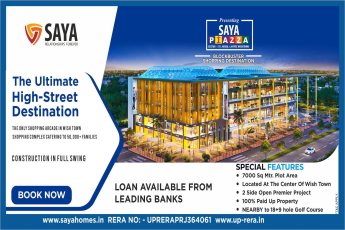 Loan available from leading banks at Saya Piazza, Sector 131, Noida