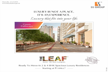 SS Group's The Leaf: Redefining Luxury Living in Sector 85, New Gurugram