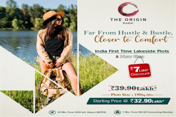 Embrace Serenity by The Lake: The Origin Kudal Presents India's First Lakeside Plots in New Goa