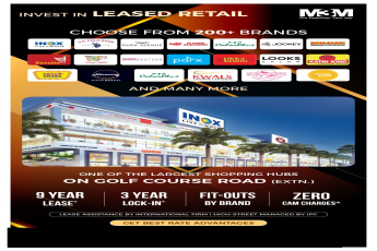 One of the largest shopping hubs at on M3M Corner Walk in Gurgaon