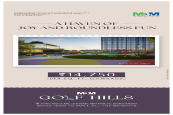 M3M Golf Hills: A Family Paradise with Lush Greenery in Sector 79, Gurugram