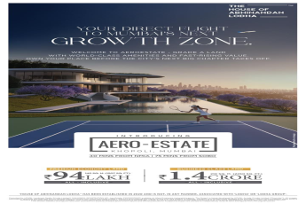 Discover Aero-Estate in Khopoli, Mumbai. Premium Land from ₹94 Lakhs. The House of Abhinandan Lodha.
