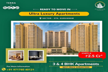 Terra BPTP Genesis: Step into Ready-to-Move Ultra Luxury Apartments in Sector 37D, Gurugram