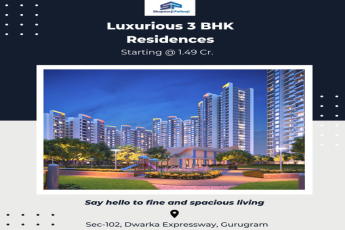 Luxury 3 BHK Residences starting Rs 1.49 Cr. at Shapoorji Pallonji Joyville in Sec 102, Gurgaon