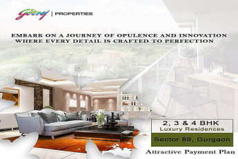 Godrej Properties' Exquisite Craftsmanship in Sector 89, Gurgaon: Presenting Luxury 2, 3 & 4 BHK Residences