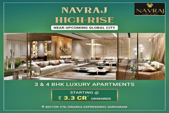 Navraj High-Rise: The Apex of Opulence in Sector 37D, Dwarka Expressway, Gurugram
