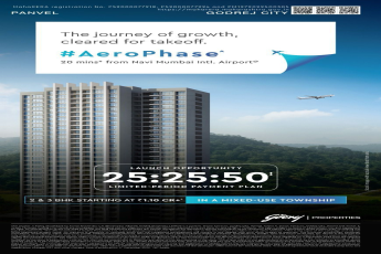 Discover Godrej City in Panvel, Starting at ₹ 1.10 Cr, with Limited-Time Payment Plan