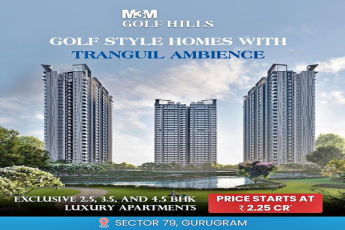 Discover Serenity at M3M Golf Hills: Elegant Golf-Style Homes in Sector 79, Gurugra