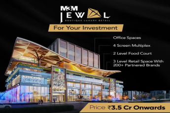 M3M Jewel A world class retail opportunity on MG Road with 12% assured return