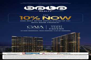 Pay 10% Now at Gaia Residences by BPTP in Amstoria Verti Greens, Gurugram