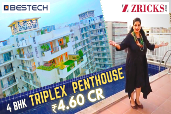 Book 4 BHK Triplex Penthouse at Bestech Park View Grand Spa in Gurgaon