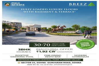 Discover Polo Reserve Luxury Floors, Gurugram, Starting ₹1.92 Cr*, by Breez Builders