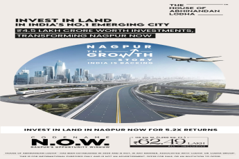Invest in Codename N.O.W. in Nagpur, Only at ₹62.49 Lakh, by the House of Abhinandan Lodha