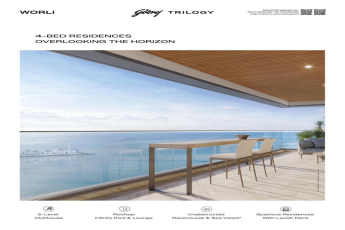 Discover Luxurious 4-Bed Residences at Godrej Trilogy, Worli