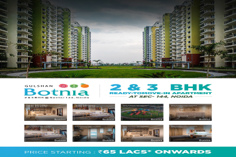 Book 2 & 3 BHK ready-to move-in apartment at Gulshan Botnia in Sector 144, Noida