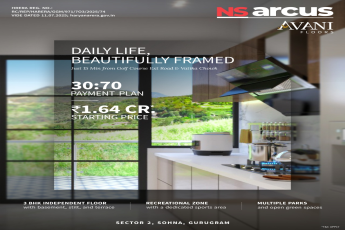 Explore Avani Floors in Sohna || 30:70 Payment Plan for Avani Floors || Limited Units at ₹1.64 CR*