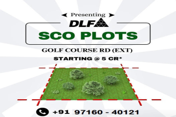 DLF Introduces Exclusive SCO Plots on Golf Course Road Extension - Starting at ?5 Cr