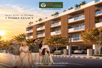 Discover Your Family Legacy at M2K Olive Green Floors || Luxury 3 BHK Residences on Dwarka Expressway || Find Your Dream Home in Sector 104, Gurugram