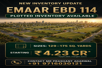Secure Your Plot at Emaar EBD 114 Now || Explore New Inventory at Emaar EBD 114 || Invest in Emaar EBD 114 Plots Today