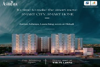 Launching soon at Salarpuria Sattva Ashraya in  Bidadi, Bangalore