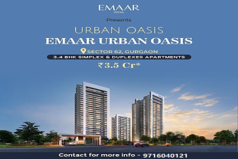 Emaar Urban Oasis: Redefining Elegance in Sector 62, Gurgaon