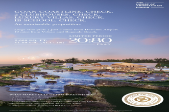 The House of Abhinandan Lodha Presents Gulf of Goa: Luxury Villa Plots with Ocean Views
