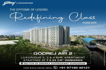 Godrej Air 2: The New Standard of Elegance on Dwarka Expressway, Sector 89, Gurugram