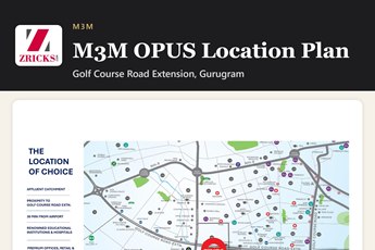 M3M OPUS: Connected to Golf Course Road Extension