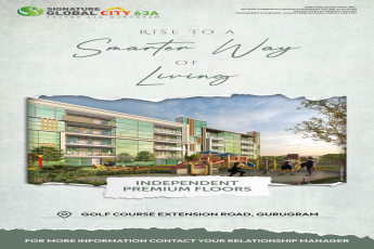 Discover Luxury at Signature Global City 63A, Starting at ₹60 Lacs, Attend Our Event on Nov 15, Golf Course Extension Road, Gurugram