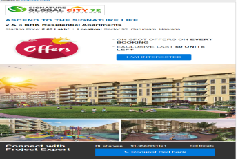 Exclusive last 50 units left at Signature Global City 92, Gurgaon