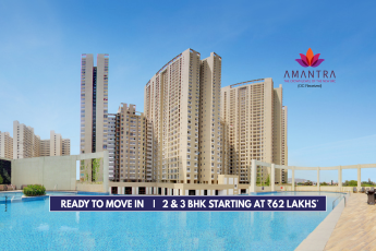 Ready to move in 2 & 3 BHK starting at Rs 62 Lakhs at Tata Amantra, Mumbai