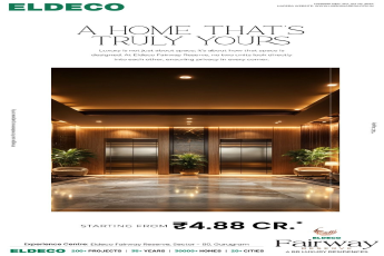 Experience Luxury at Eldeco Fairway Reserve, Gurugram - Starting ₹4.88 Cr