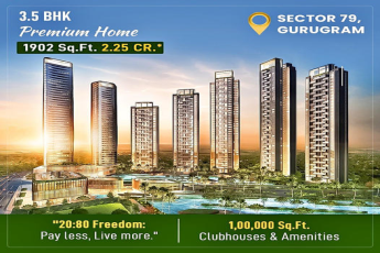 Spacious 3.5 BHK Premium Homes in Sector 79, Gurugram: A Blend of Luxury and Comfort at 2.25 Cr