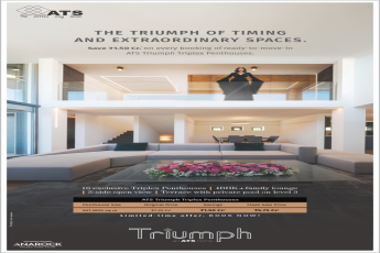 Own a Luxurious Triplex Penthouse at ATS Triumph, Sector 104 - Only ₹5.75 Cr!
