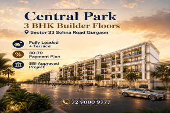 Discover Central Park Living || Secure Your 3 BHK Now || Luxury in Sector 33 Gurgaon