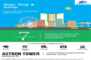 Live a life with everything within reach at SD Astron Tower in Mumbai