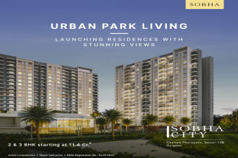 Launching residences with stunning views at Sobha City in Gurgaon