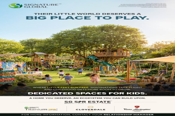Discover Dedicated Spaces for Kids at Signature Global || Play, Explore, Create at SG SPR Estate || Enrich Childhood with Signature Global's New Offering