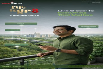 Discover Luxury Living at Hero Home Tower 8, Sector 104, Gurugram - Starting ₹4.04 Cr.