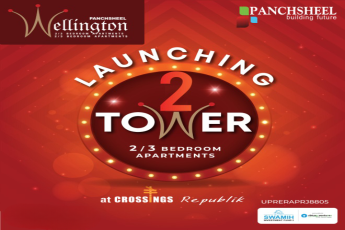 Panchsheel Wellington Launching 2 new towers at Crossings Republik, Ghaziabad