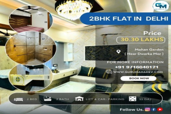 Discover Affordable Elegance with GM's 2BHK Flats in Mohan Garden, Delhi