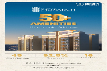 Discover Luxury Living at Suncity's Monarch Residences, Sector-78, Gurugram