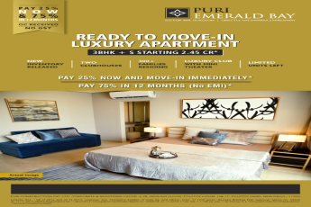 Ready to move in luxury apartment at Puri Emerald Bay in Gurgaon