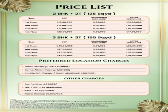 2 & 3 BHK Luxurious Apartments at Attractive Prices, Available Now!