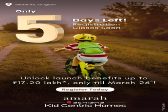 Last 5 Days for Exclusive Offers at Ashiana Amarah, Sector 93, Gurgaon